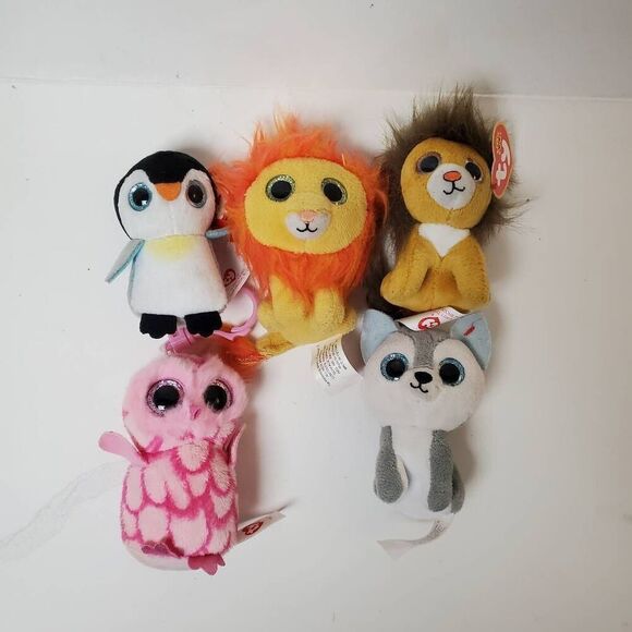 Ty Beanie Boo Stuffed Animal Toy lot - Picture 1 of 6